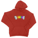 Rainbow Sound Wave Concertina Hoodie