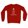 Keep Calm & Play Bodhran Crew Neck Sweatshirt