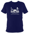 Burwell Bash 2020 T-shirt - T-shirt - Navy - Mudchutney