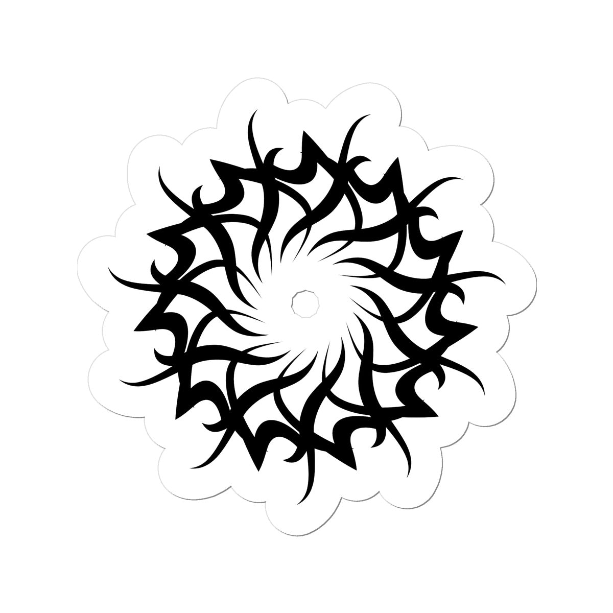 Tribal Celtic Star Sticker