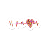 Heartbeat Sticker