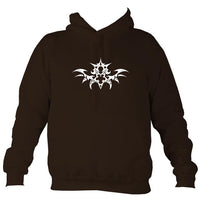 Tribal Tattoo Hoodie-Hoodie-Hot chocolate-Mudchutney