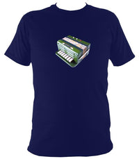 Retro Accordion / Melodeon Toy T-shirt - T-shirt - Navy - Mudchutney