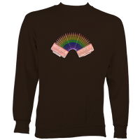 Rainbow Accordion Sweatshirt