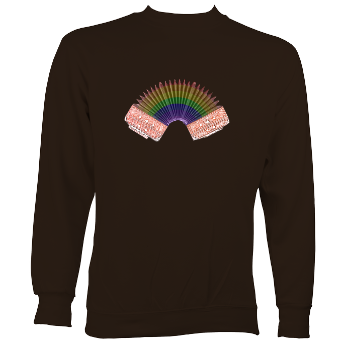 Rainbow Accordion Sweatshirt