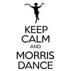 Keep Calm & Morris Dance Sticker