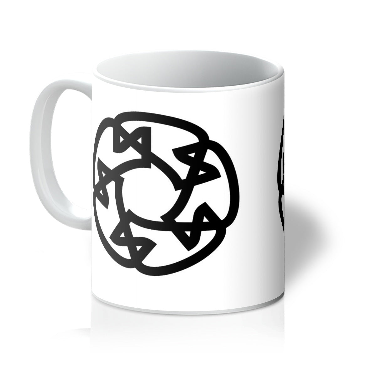 Modern Woven Celtic Mug