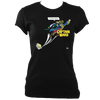 The Demon Barbers "Captain Ward" Ladies Fitted T-shirt