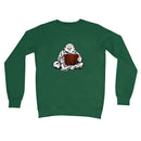 Accordion Playing  Buddha Sweatshirt