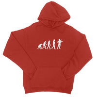 Evolution of Fiddle Players College Hoodie