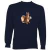 Squirrel playing Concertina Sweatshirt