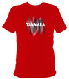 Tannara T-shirt - T-shirt - Red - Mudchutney