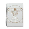 Da Vinci Vitruvian Man Accordion Notebook