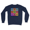 Warhol Style Accordions Crew Neck Sweatshirt