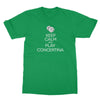 Keep Calm & Play Anglo Concertina T-Shirt
