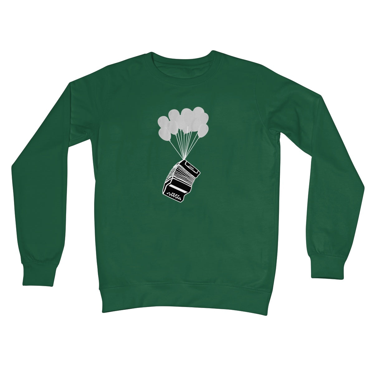 Banksy Style Melodeon Sweatshirt