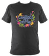 Cambridge Folk Festival - Design 4 - T-shirt - T-shirt - Dark Heather - Mudchutney