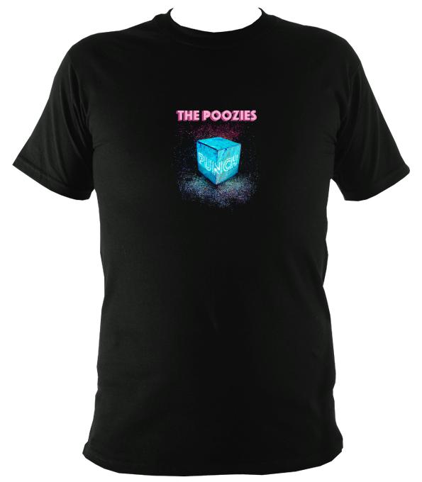 The Poozies "Punch" T-shirt - T-shirt - Black - Mudchutney