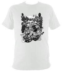 Cambridge Folk Festival - Design 5 - T-shirt - T-shirt - White - Mudchutney