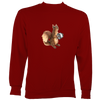 Squirrel playing Concertina Sweatshirt