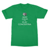 Keep Calm & Play English Concertina T-Shirt
