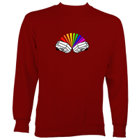 Rainbow Concertina Sweatshirt