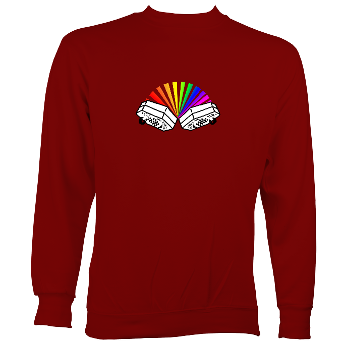 Rainbow Concertina Sweatshirt