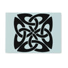 Celtic Square Knot Glass Chopping Board