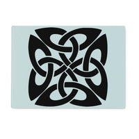 Celtic Square Knot Glass Chopping Board