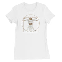 Da Vinci Vitruvian Man Concertina Women's T-shirt