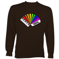 Rainbow Piano Accordion Sweatshirt