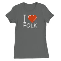 I Love Folk Women's T-Shirt