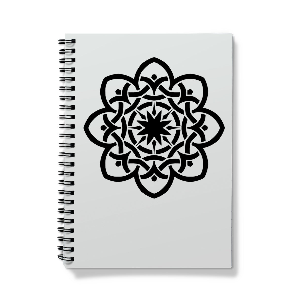 Celtic Star Flower Notebook