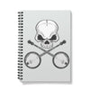 Skull and crossed Banjos Notebook