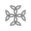 Celtic 4 sided knot Sticker