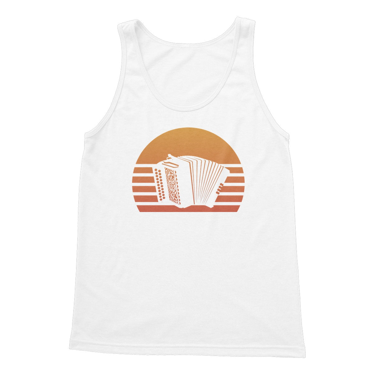 Sunset Melodeon Tank Top