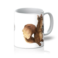 Concertina Playing Squirrel Mug