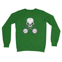 Skull and crossed Banjos Crew Neck Sweatshirt