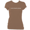 Scots Music Group "Long Logo" Womens Fitted T-shirt