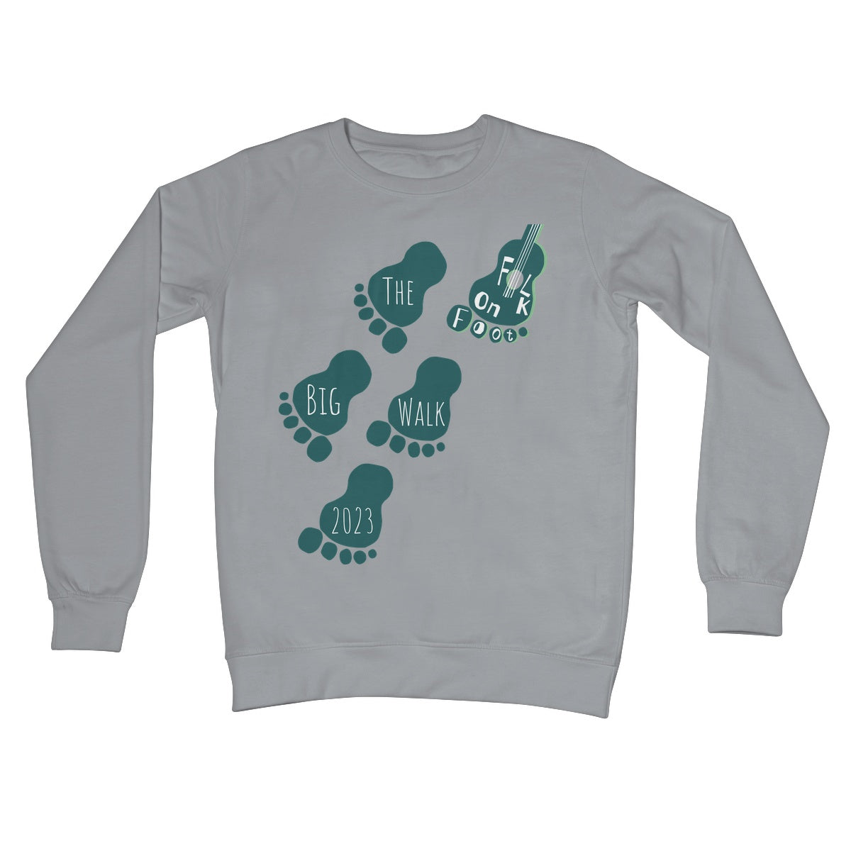 Folk on Foot - The Big Walk Crew Neck Sweatshirt