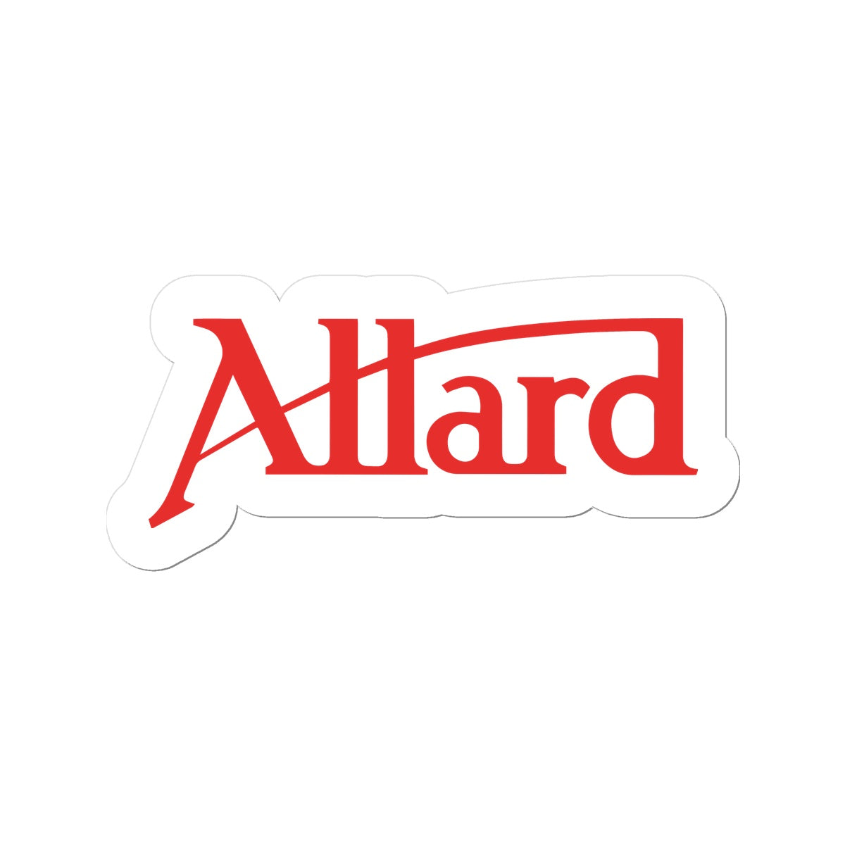 Allard Cars Scroll Sticker