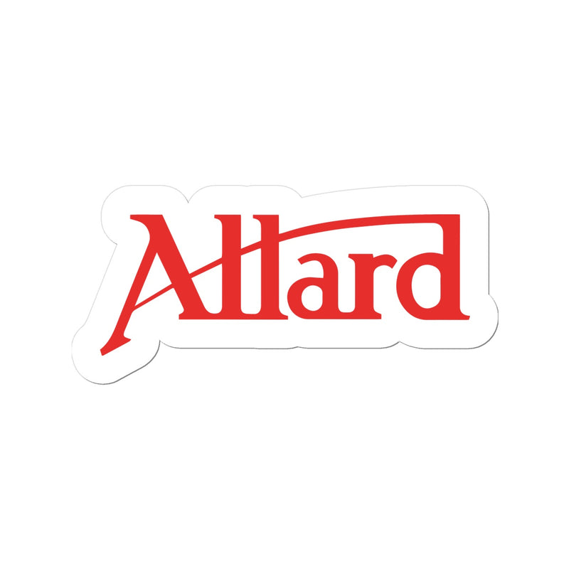 Allard Cars Scroll Sticker