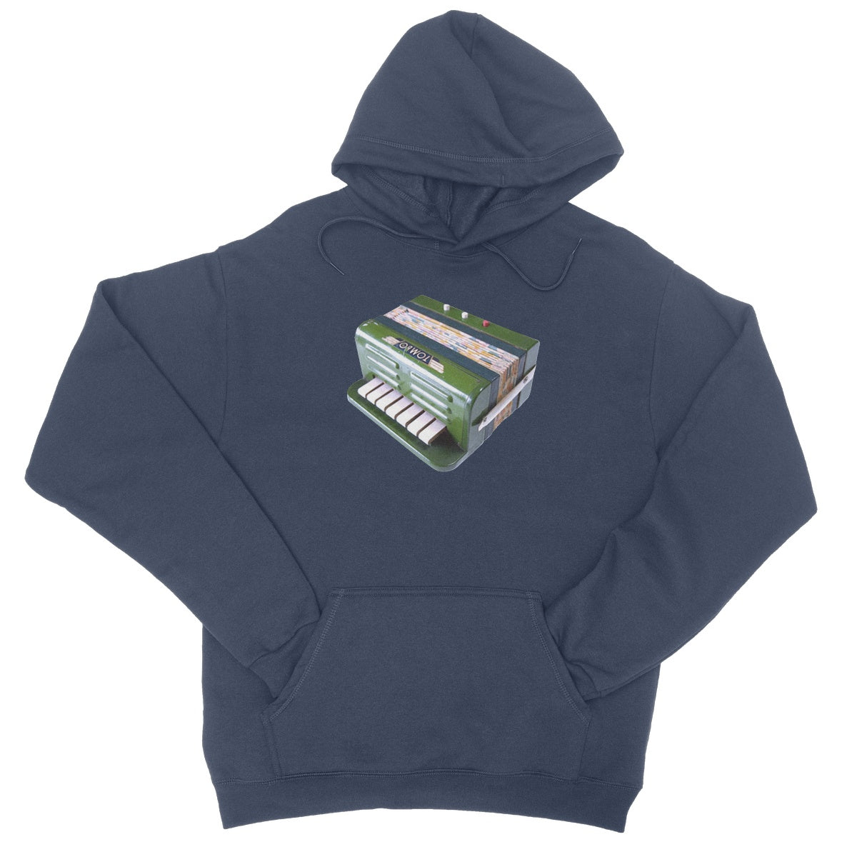 Green Toy Accordion College Hoodie