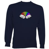 Rainbow Concertina Sweatshirt