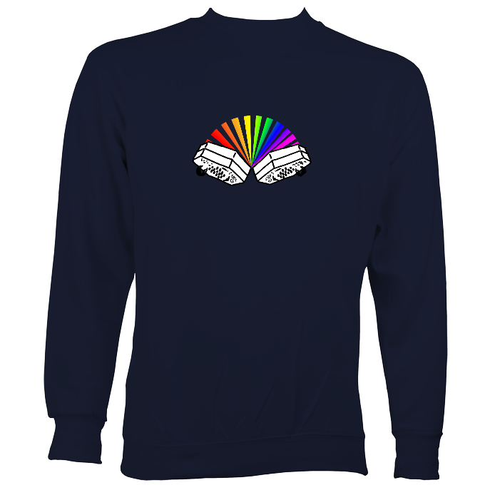 Rainbow Concertina Sweatshirt