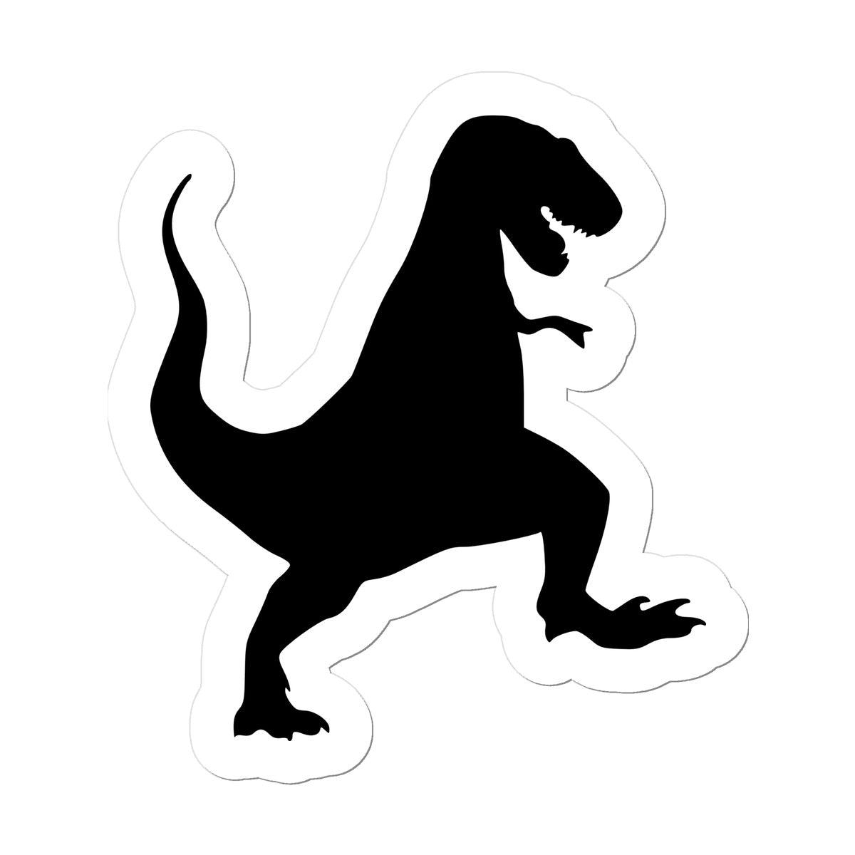 Dancing Dinosaur Sticker