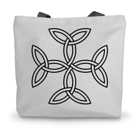 Celtic 4 sided knot Canvas Tote Bag