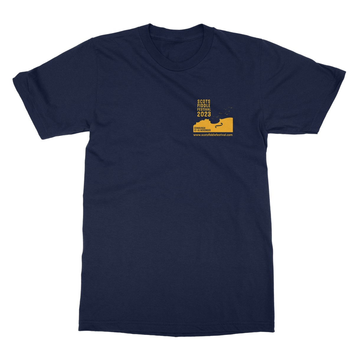 Scots Fiddle Festival (small logo) T-Shirt