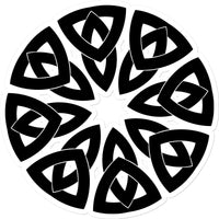 Celtic Petals Sticker