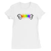 Rainbow Sound Wave Concertina Women's Favourite T-Shirt